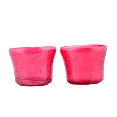 2'' H Glass Tabletop Votive Holder
