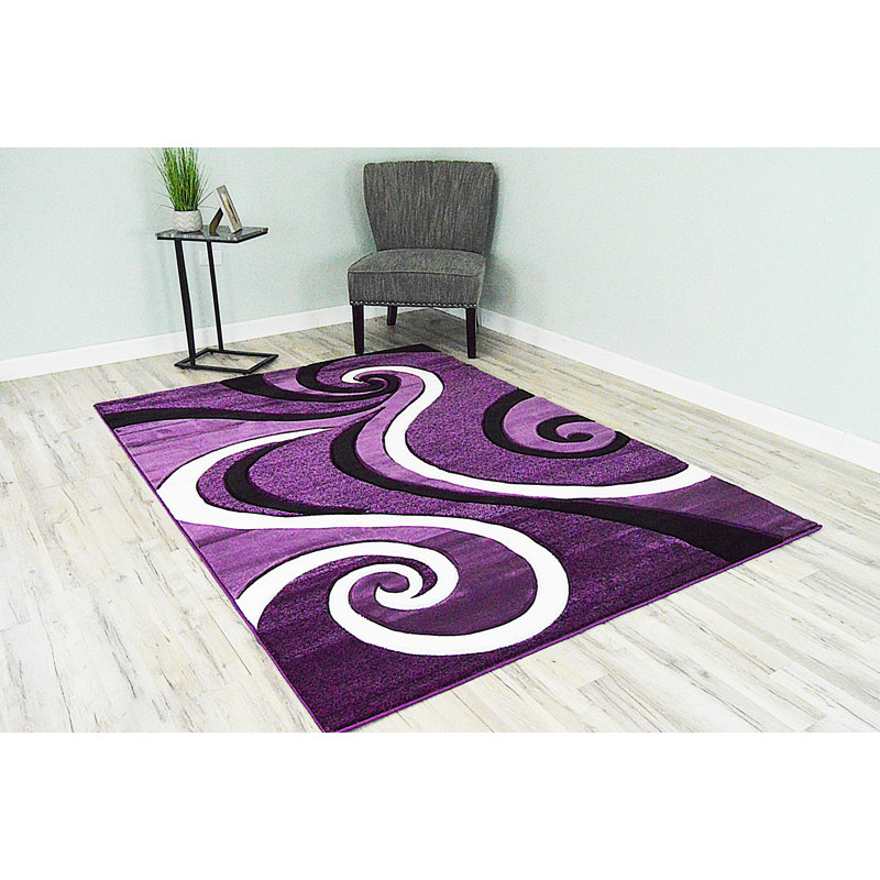 Mccampbell Performance Abstract Indoor Rug, Rectangle 5'2" x 7'2"