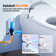 Smart Toilet: Auto Open/Close, Warm Dry, Kick Sensor & Antibacterial Features Foot Sensor Operation