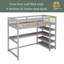 Lit mezzanine simple pour enfant Gorgias-1607869983