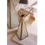  Ensemble de 2 porte-bougies ange en verre H 12 po