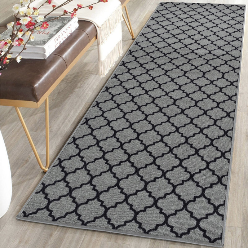Garceno Geometric Area Rug, Runner 67 x 220cm