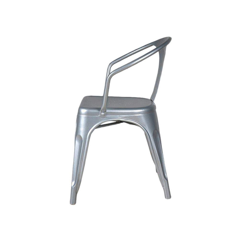 Chaise industrielle chic, Métal industriel