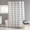 Modern shower curtain