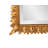 Bitozeves of Gold Petite Mirrors- Rectangular