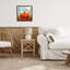 Citrouille et feuilles tombantes, estampe numérique, design by Creative Studio-700569275-700569273