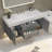 Balconera 48 Inch Wall Mounted Bathroom Vanity With Quartz Stone Countertop And Ceramic Basin-114234433