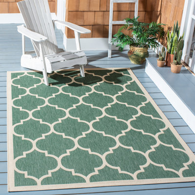 Anaelisa Performance Moroccan Indoor/Outdoor Area Rug