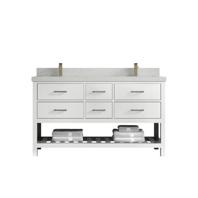 Ensemble de meuble-lavabo double 60 po Parker