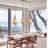 Clema 3-Light Rattan Linear Pendant