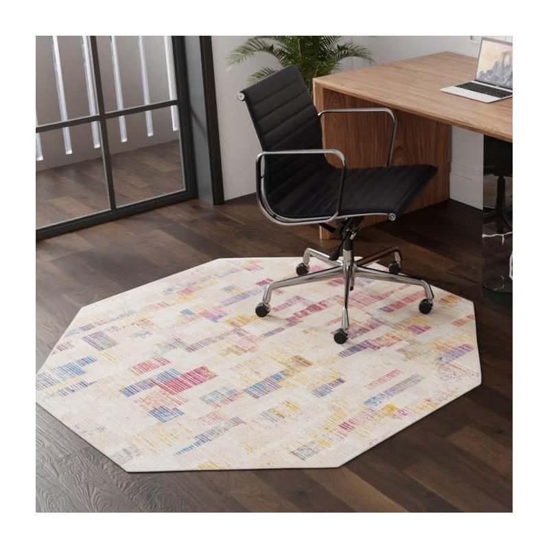 Indoor Rug, Octagon 5'3" x 5'3"