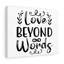 Love Beyond Words - Wrapped Canvas Print