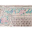 Petit tapis turc beige antique tissé à la main, idéal pour le vestibule et le tapis de bain