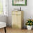 10-Gallon Woodgrain Tilt-Out Trash Can Cabinet Wooden Garbage Recycling Cabinet With Wave-Textured Hideaway Drawer&Pull-Out Bin-Multipurpose Kitchen/Bath Organizer