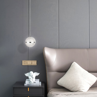 Luminaire suspendu à 1 lumière Adetoun Orb