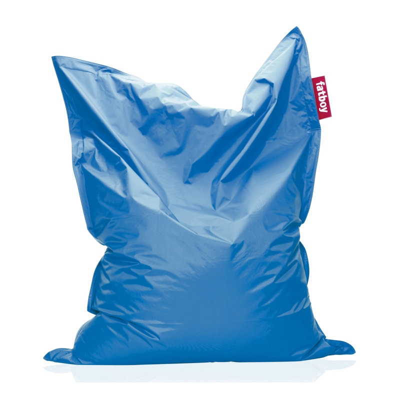 Rock 'n Roll Medium Bean Bag Chair, Petrol Nylon