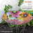 Aliyah-Lilly Glass Birdbath