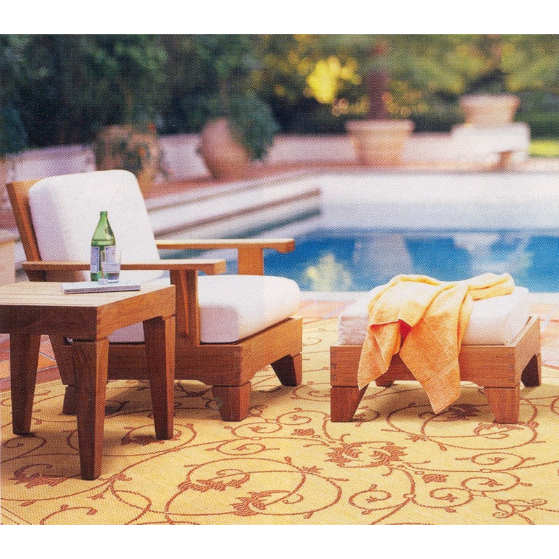 Caranas Outdoor 3 - Piece Teak Conversation Set