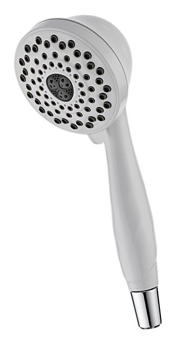 Pomme de douche à main standard Universal, Blanc