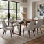Chaise d'appoint rembourrée en bois massif Bremment-751653722