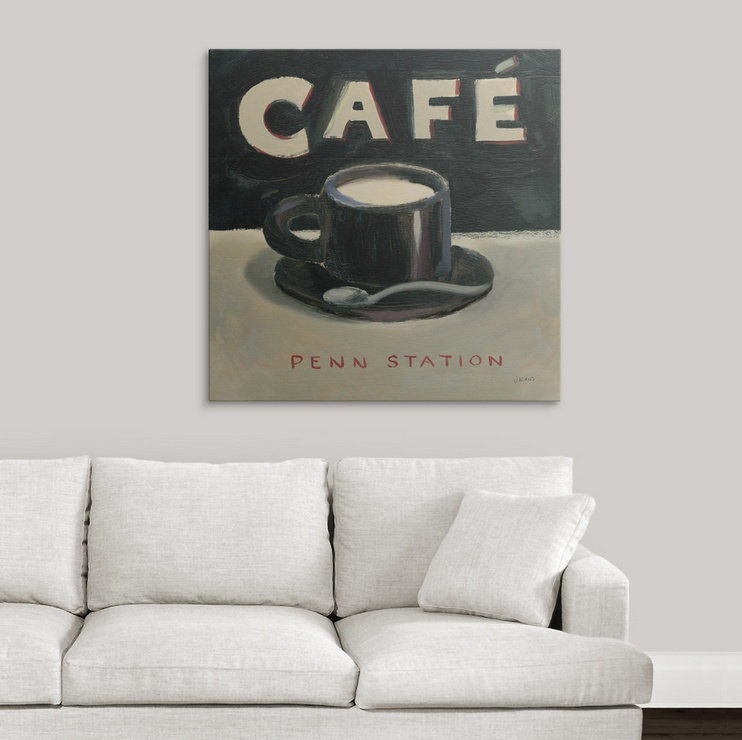 'Coffee Spot I' by James Wiens Vintage Advertisement Winston Porter