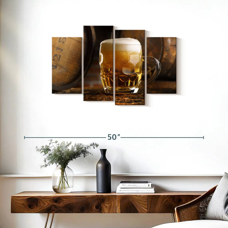 Verre à bière Yarlin, H 22 po x l 36 po
