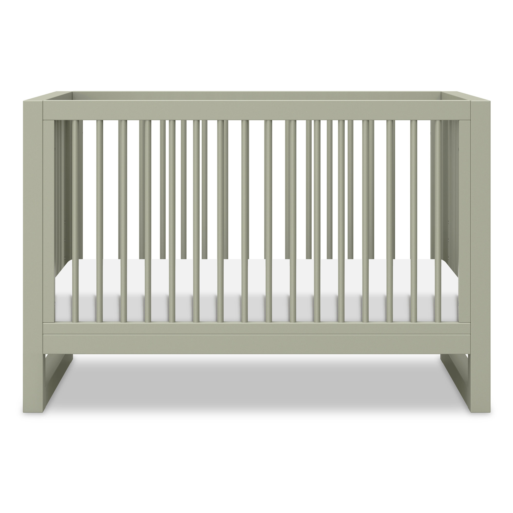 Nantucket Greenguard Gold Certified 3 -in-1 Convertible Crib, French Sage