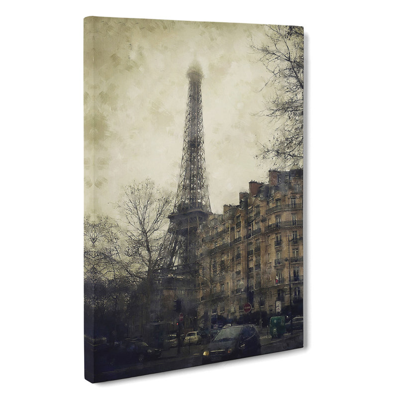 Eiffel Tower Vol.1 - Wrapped Canvas Print, 60cm H x 40cm W x 3cm D