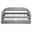 Lit de jour simple tapissier avec tiroirs-997269688
