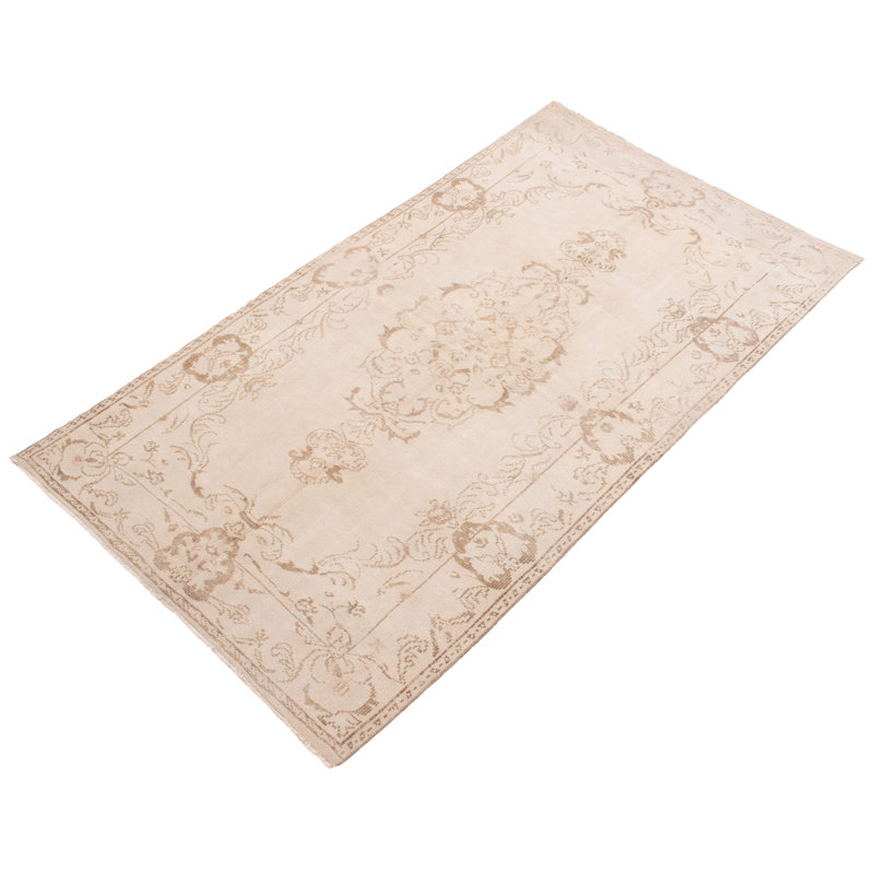 Tapis beige à transition de couleur 5 pi 10 po x 10 pi 4 po