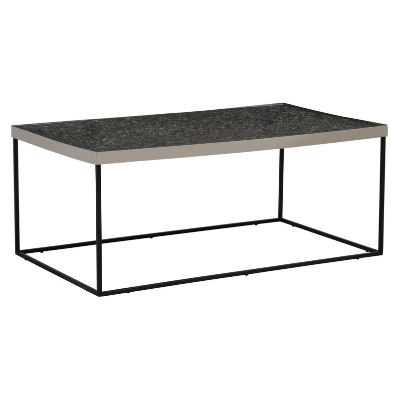 Beric Frame Coffee Table, Silver