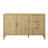 Amarilys 55.1'' Modern Wave-Pattern Buffet Cabinet Sideboard With 3 Drawers-1330066920