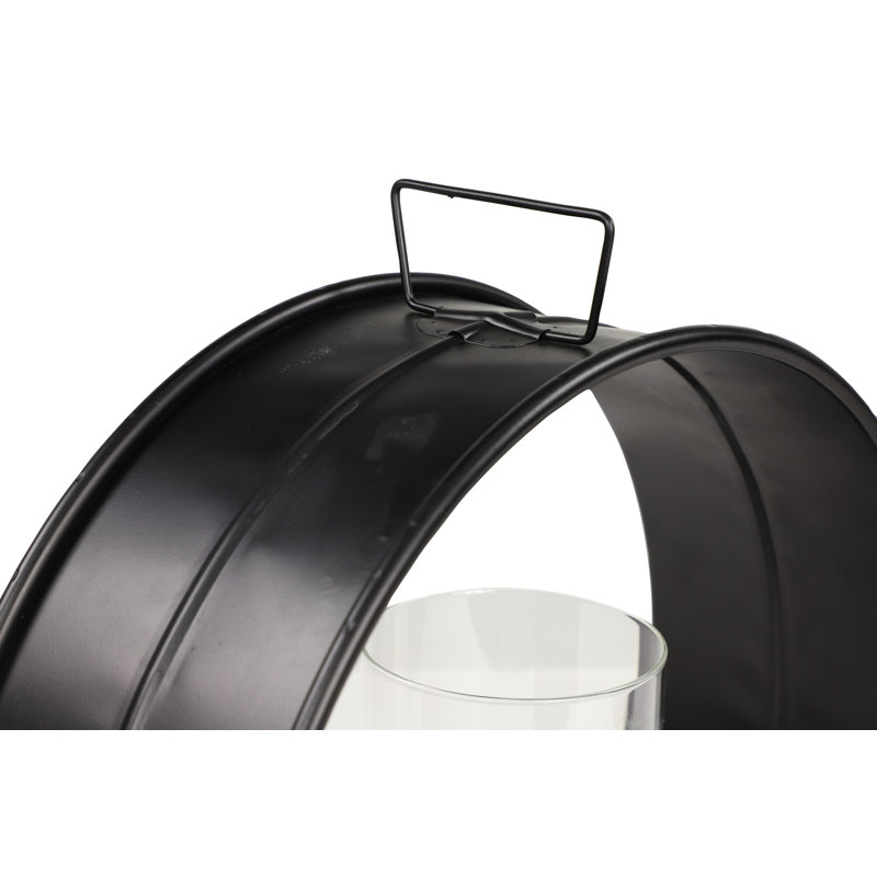 16.0'' H Metal Wall Hurricane