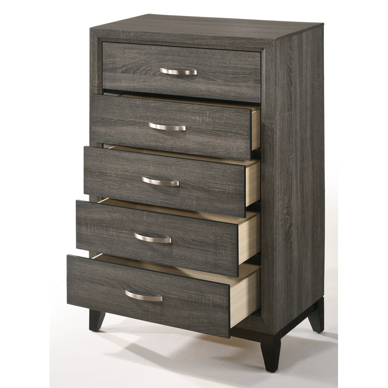 Commode 5 tiroirs Aayisha en Valdemar