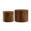 Tables gigognes et tables gigognes, ensemble moderne en bois MDF pour petits espaces