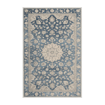 Machine Washable Tabriz Beige Area Rug