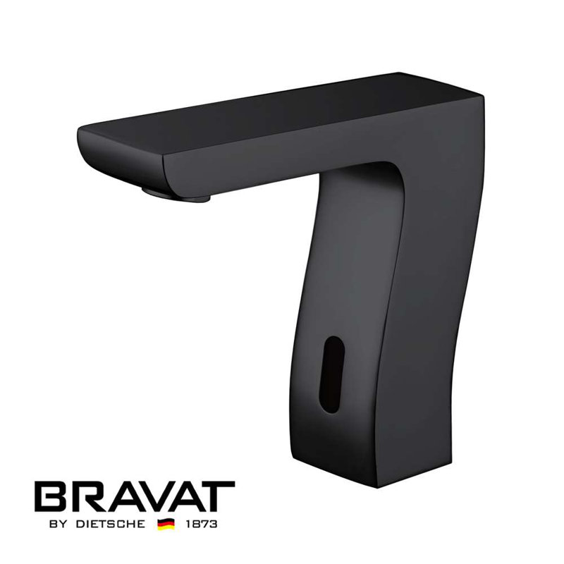 Robinet à capteur de mouvement commercial Bravat Trio, une innovation sans contact pour les environnements commerciaux modernes