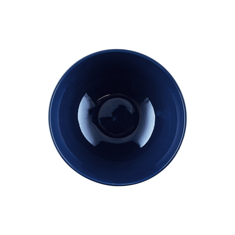 Bol à céréales en porcelaine Bisque Canvas Home, Indigo