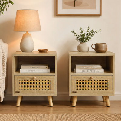 Allisson Wicker/Rattan Rectangle Accent Cabinet
