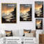 «Beach Photo Serene Shores», reproduction d'art sur toile encadrée-91434537-91434541