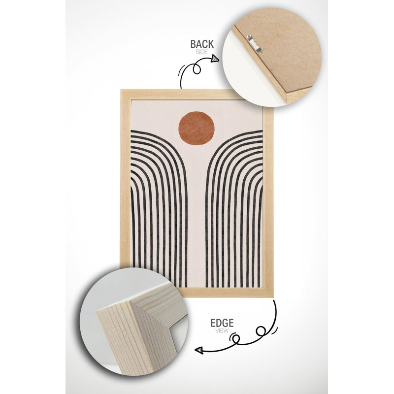 Élégantes peintures décoratives en panneau de fibres à densité moyenne (2 pièces), cadre en bois massif, 13,0 x 19,0 pouces | 100% panneau de fibres à densité moyenne, impression numérique | Parfait pour les amateurs de décoration intérieure et d'art