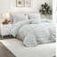 Striped and Floral Comforter Set