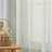 Couey Farmhouse Striped Sheer Rod Pocket Curtain Pair-107099060-107099057