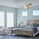 44" Barcadero 3 - Blade LED Propeller Ceiling Fan with Pull Chain and Light Kit Included