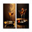 «Sidecar Soiree Bronze Cocktail - Cocktail», ensemble de 2 reproductions d'art sur toile-102569984-102569987