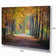 Wide Pathway in Yellow Fall Forest - Photograph Print