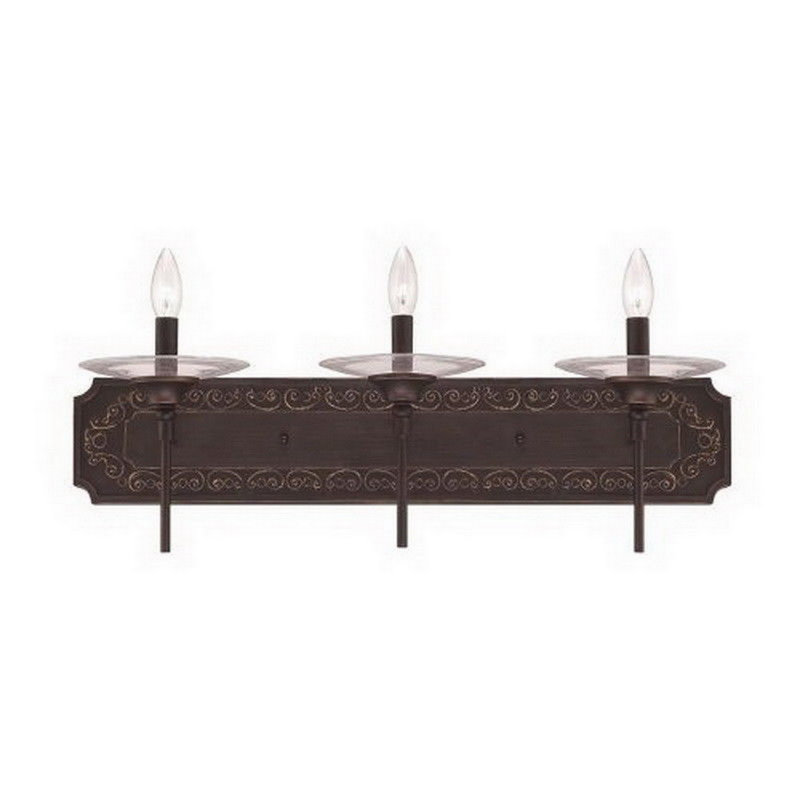 Éclairage pour meuble-lavabo 3 lumières Cadorette