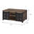Coffee Table With Sliding Doors