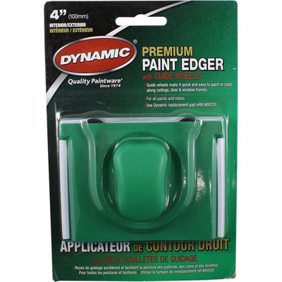 Dynamic 00219 4 InteriorExterior Molding  Trim Paint Edger WGuide Wheels1PK