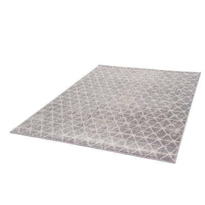 Rectangle Geometric Area Rug